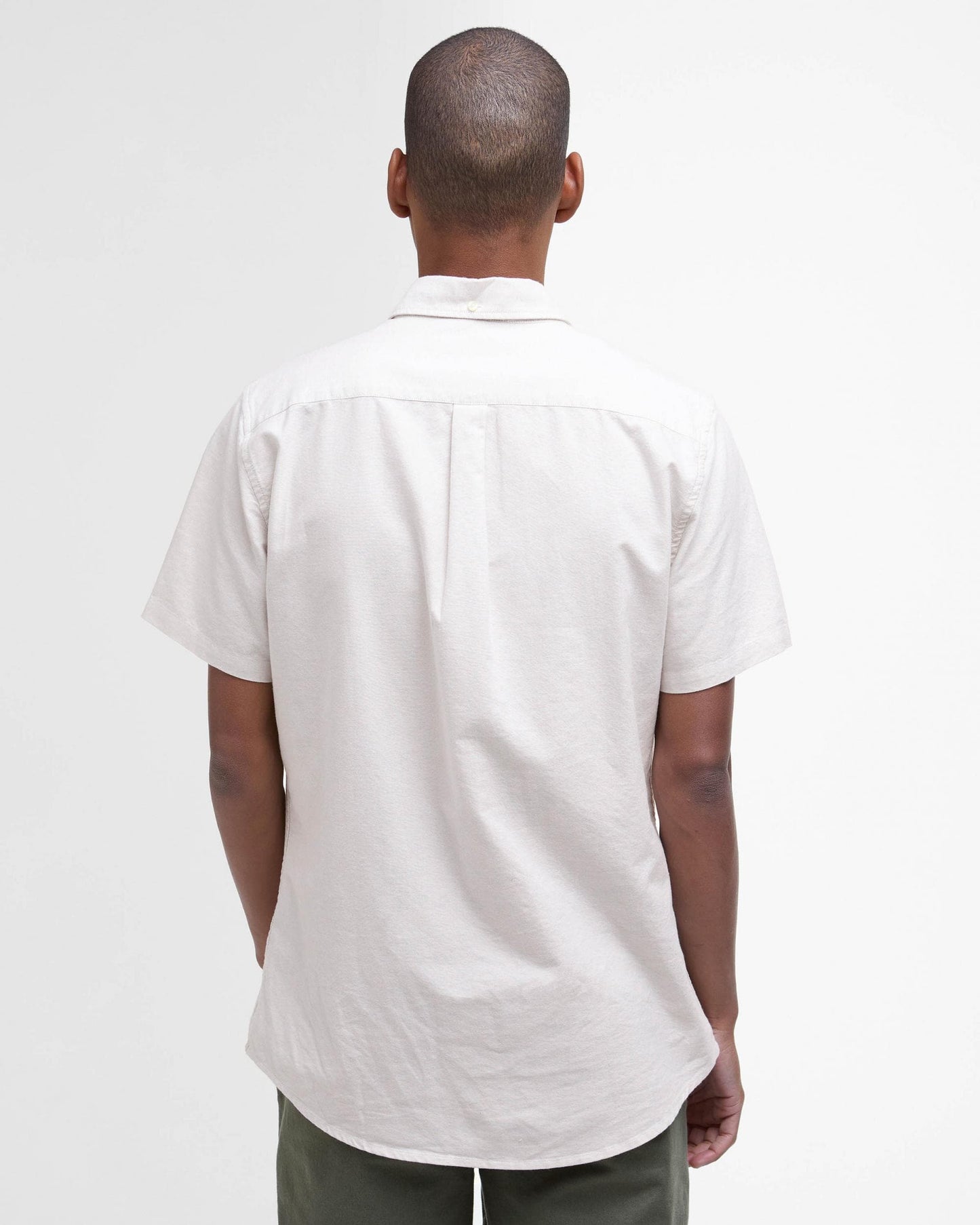 Barbour Oxtown Mens Tailored Shirt - Oatmeal