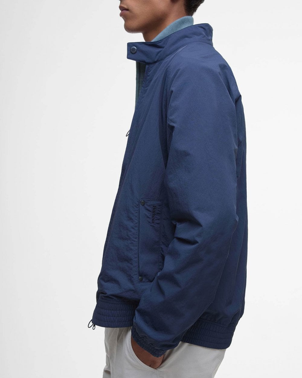 Barbour Sum Royston Mens Showerproof Jacket - Navy