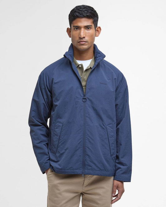 Barbour Keld Mens Showerproof Jacket - Navy