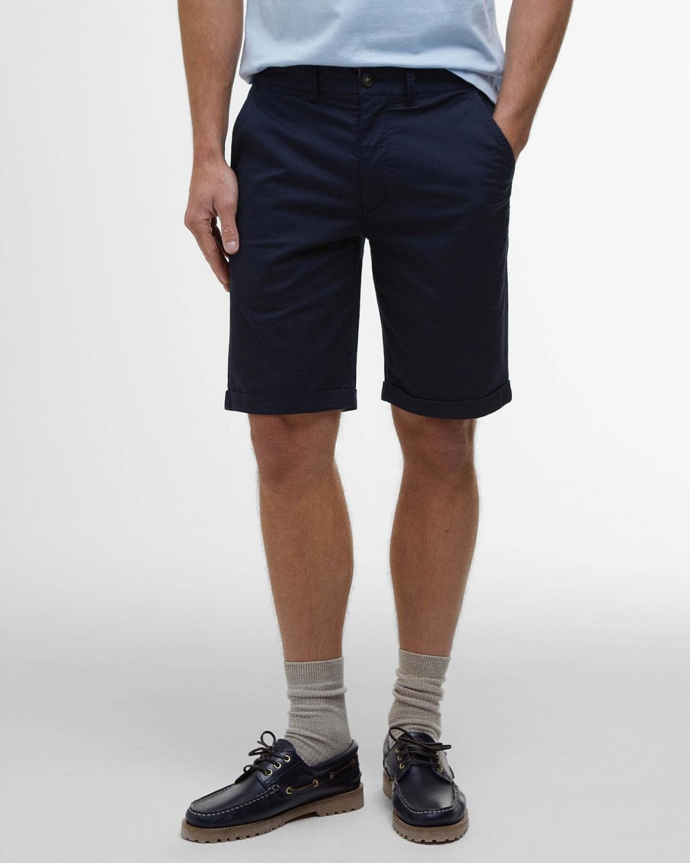 Barbour Mens Smart Chino Shorts - Navy