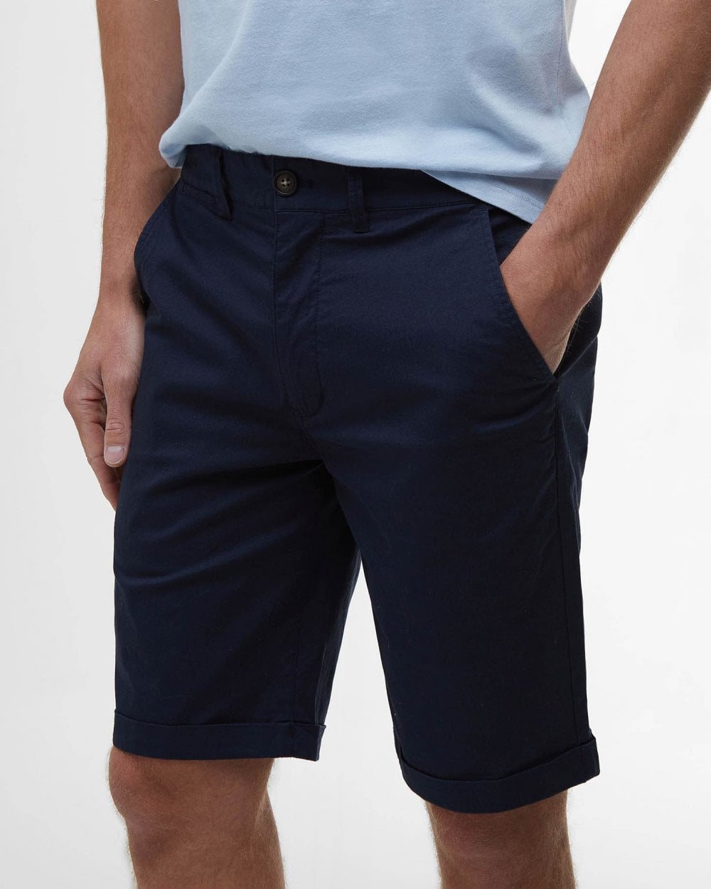 Barbour Mens Smart Chino Shorts - Navy