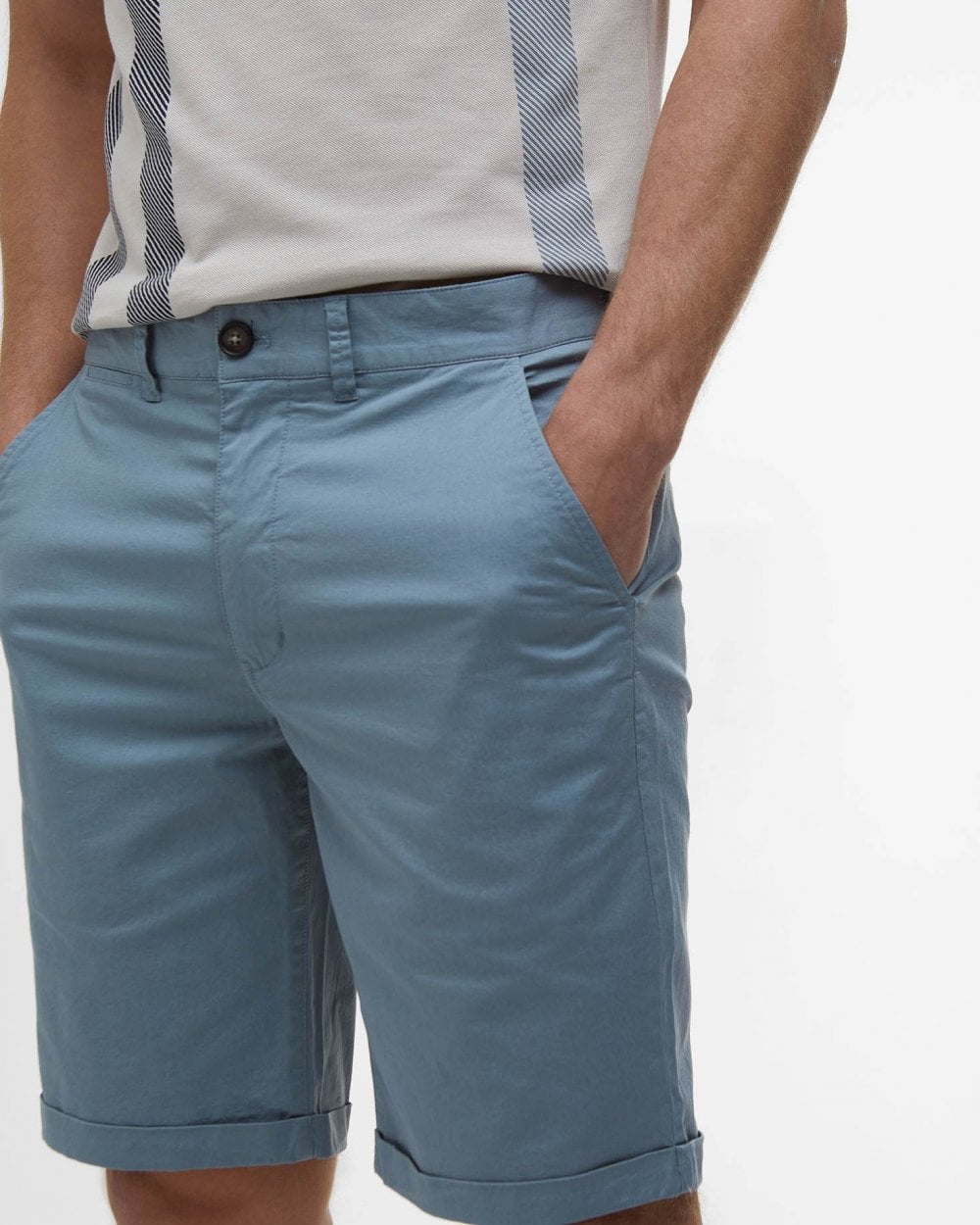 Barbour Mens Smart Chino Shorts - Lead