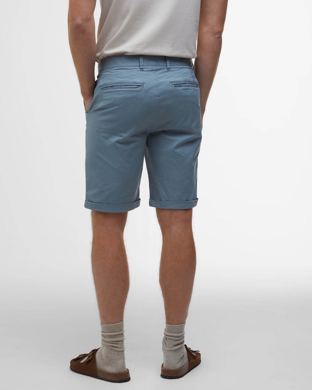 Barbour Mens Smart Chino Shorts - Lead