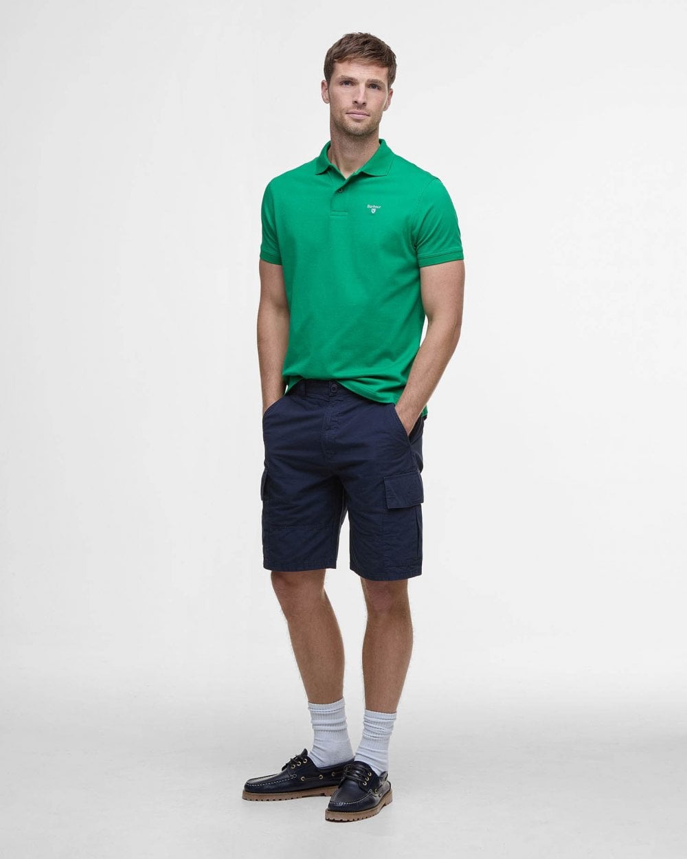 Barbour Mens Ripstop Shorts - Navy