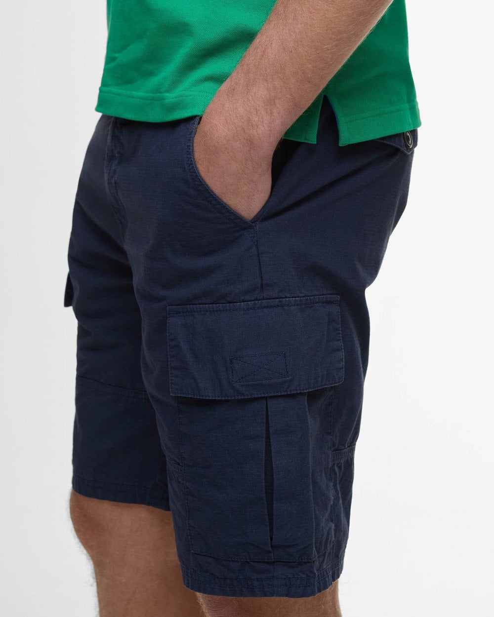 Barbour Mens Ripstop Shorts - Navy