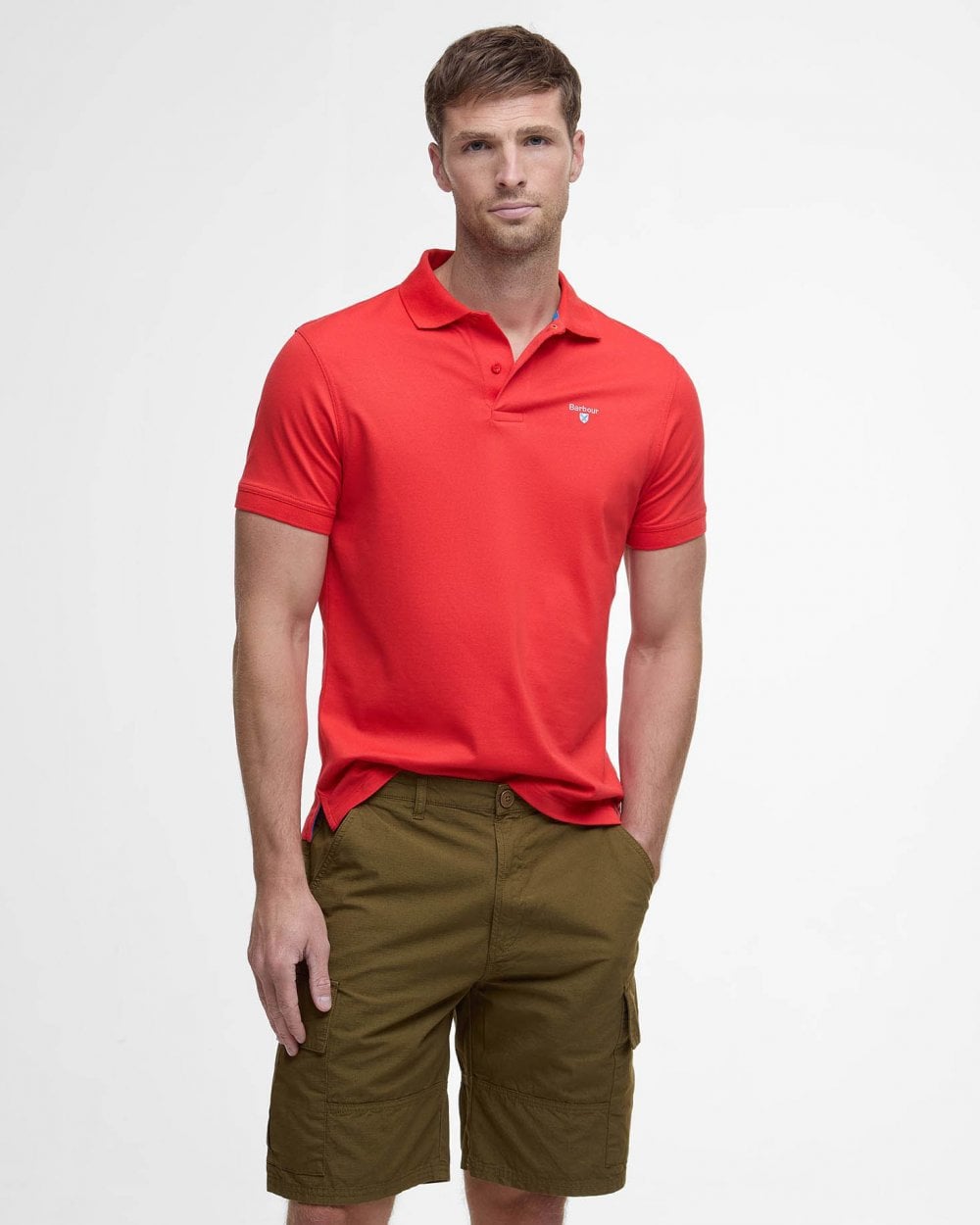 Barbour Mens Ripstop Shorts - Light Sage