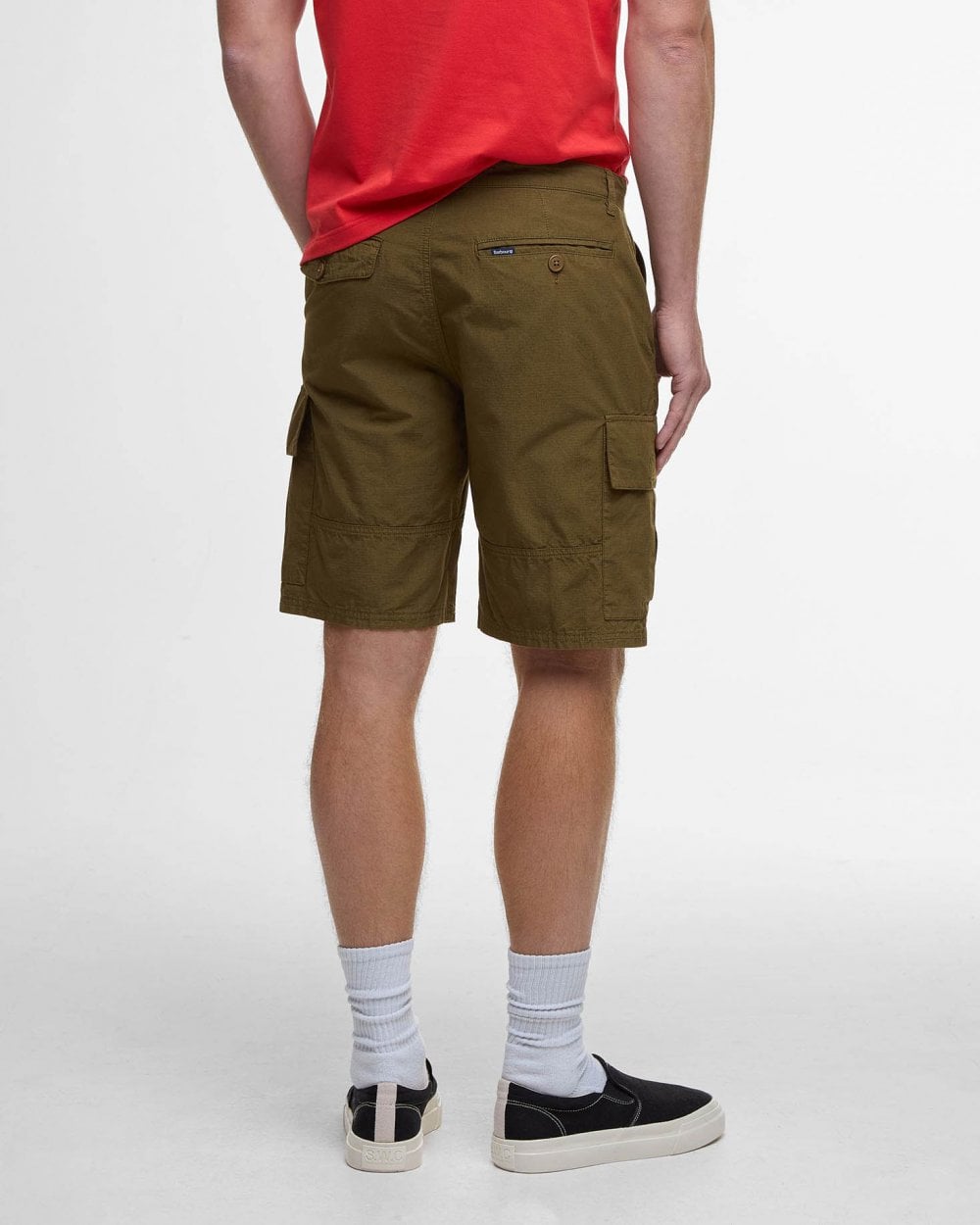 Barbour Mens Ripstop Shorts - Light Sage