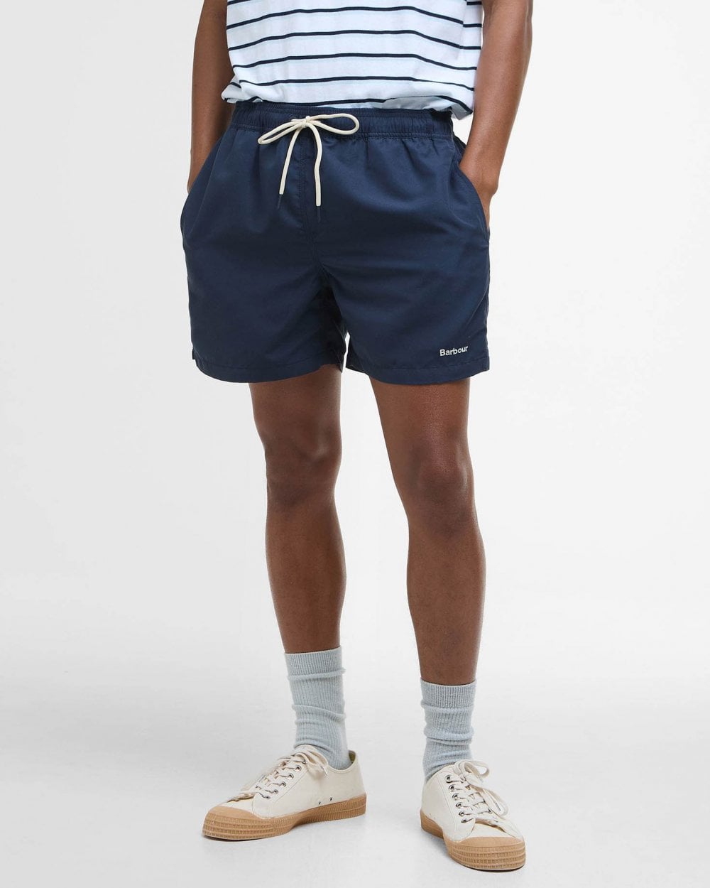 Barbour Staple Mens Swim Shorts - Navy