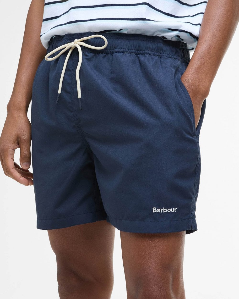 Barbour Staple Mens Swim Shorts - Navy