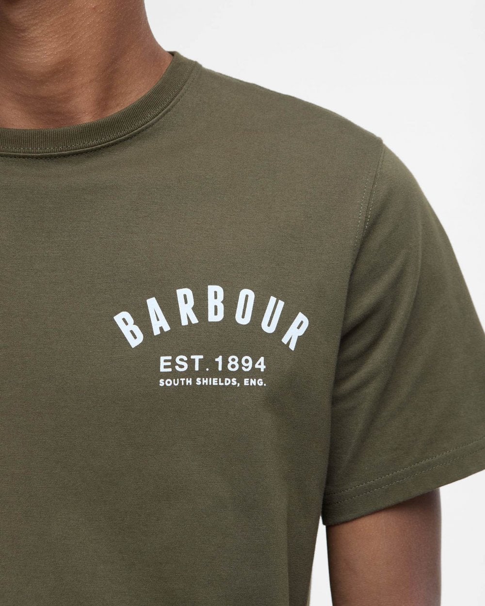 Barbour Preppy Mens T-Shirt - Light Sage
