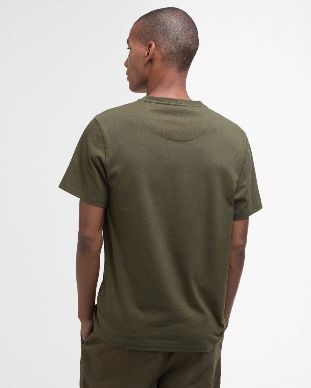 Barbour Preppy Mens T-Shirt - Light Sage