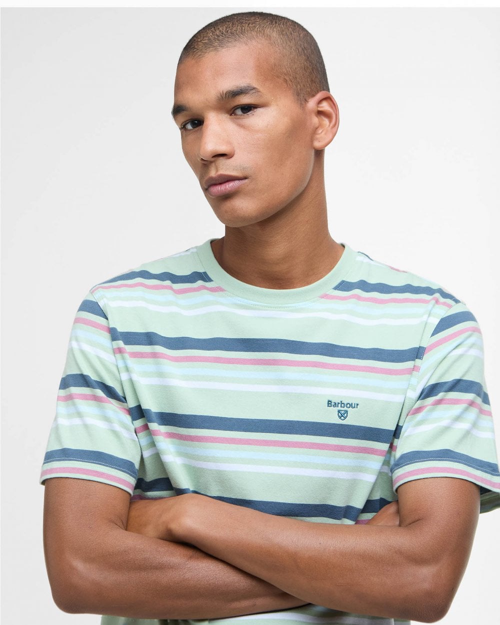 Barbour Houstead Mens T-Shirt - Pale Apple