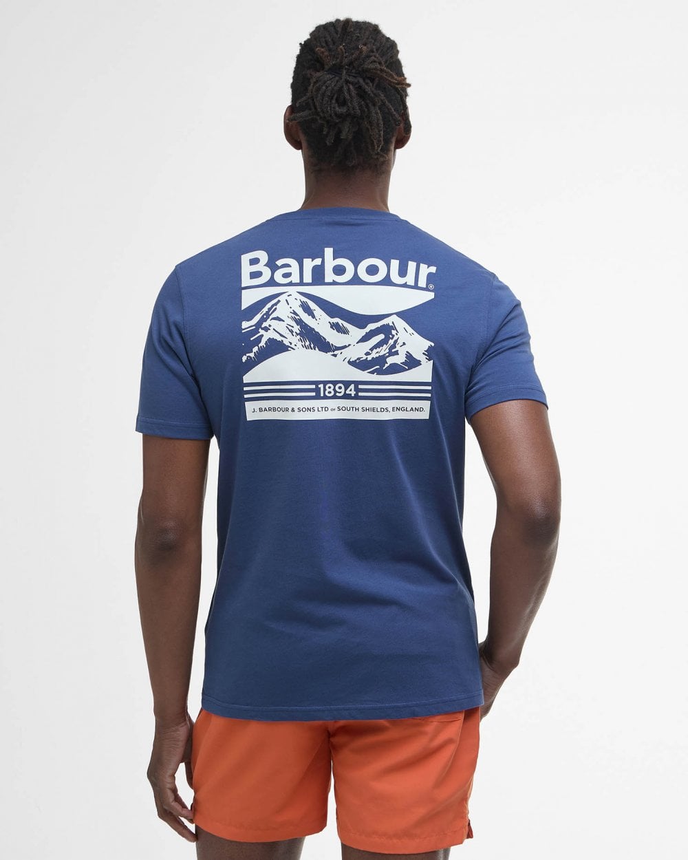 Barbour Camber Graph Mens T-Shirt - Oceana