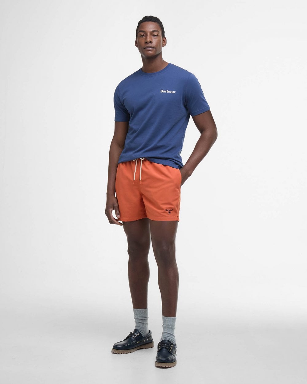 Barbour Camber Graph Mens T-Shirt - Oceana