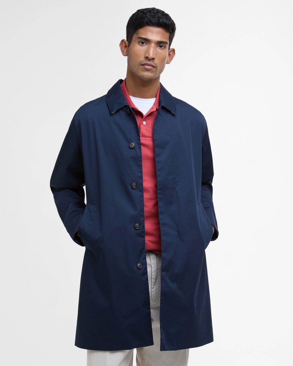 Barbour Rokig Mens Jacket - Navy