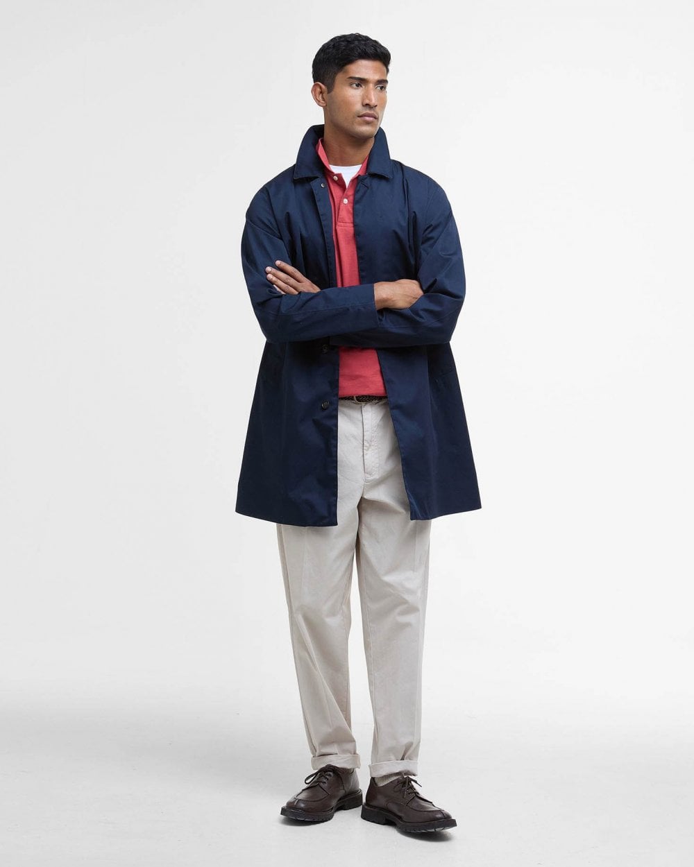 Barbour Rokig Mens Jacket - Navy