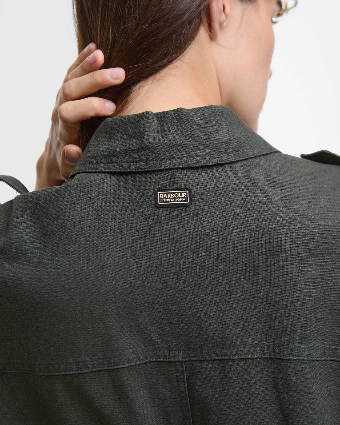 Barbour International Harlow Womens Midi Dress - Envy