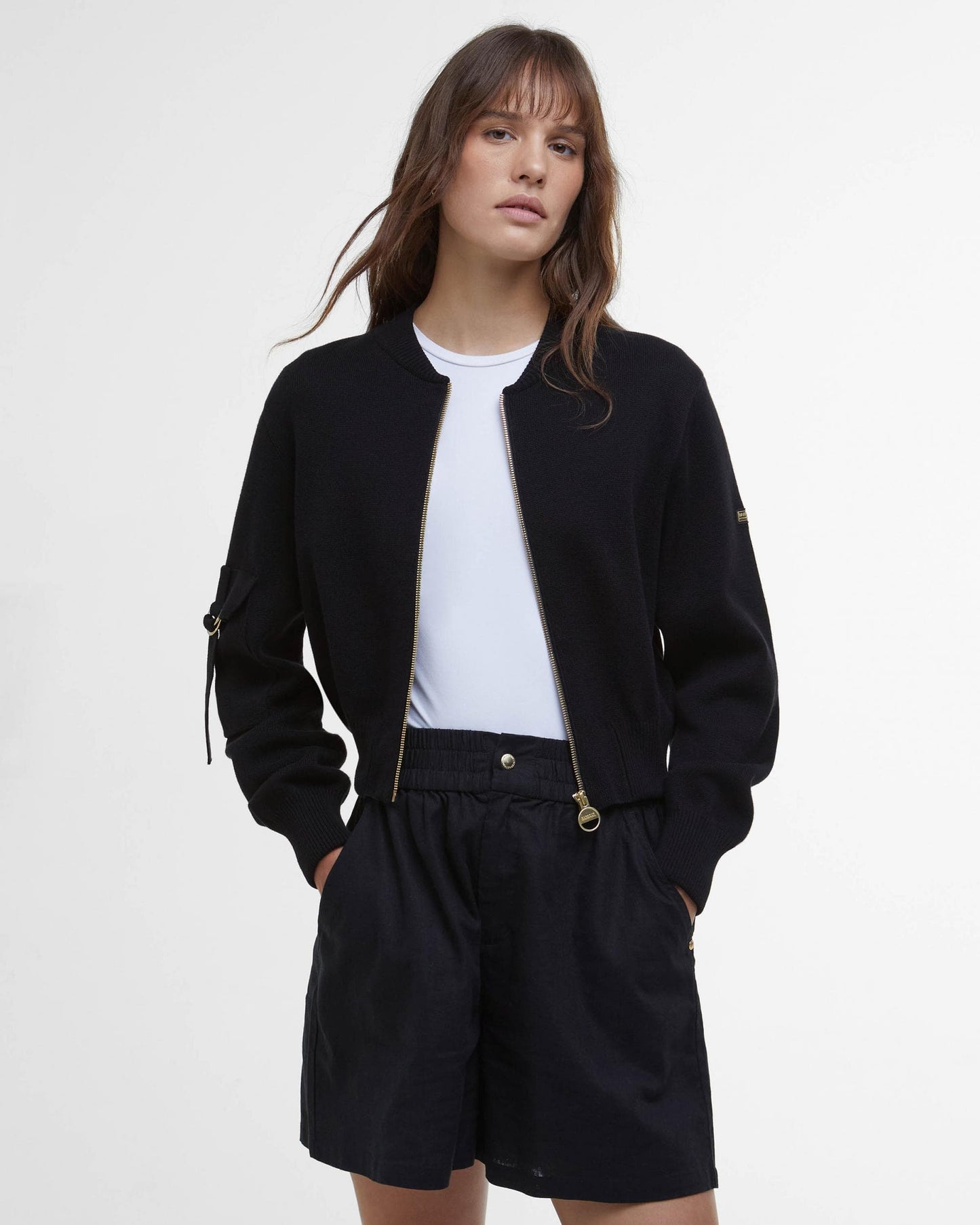 Barbour International Priya Womens Bomber Jacket