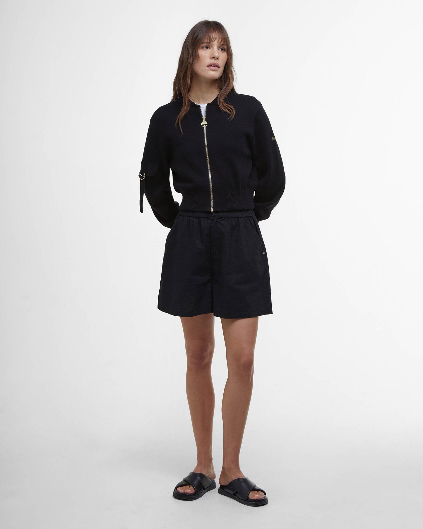 Barbour International Priya Womens Bomber Jacket