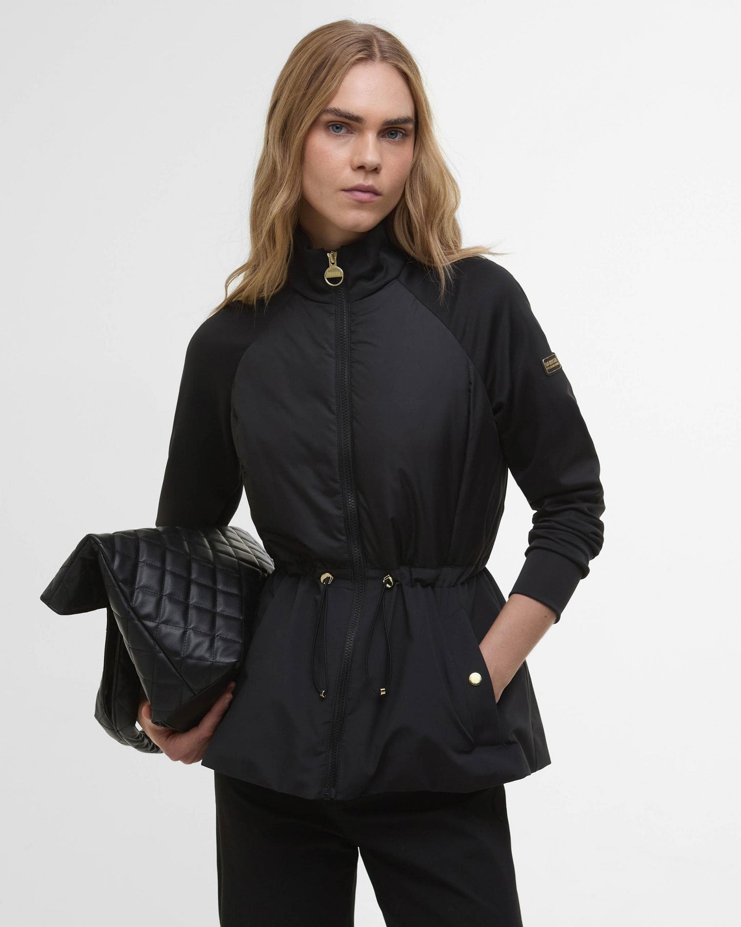 Barbour International Caprice Womens Quilted Sweatshirt