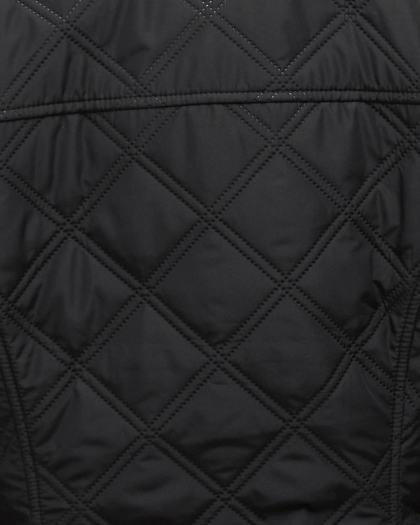 Barbour International Halsey Womens Quilted Jacket - Black/Black