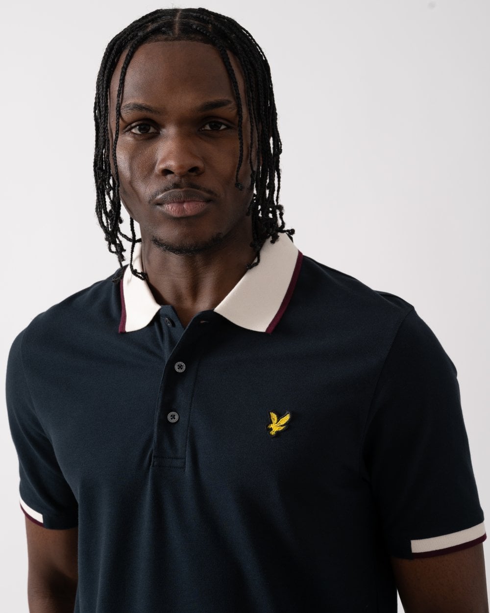 Lyle & Scott Lyle & Scott Half Tipped Mens Polo Shirt