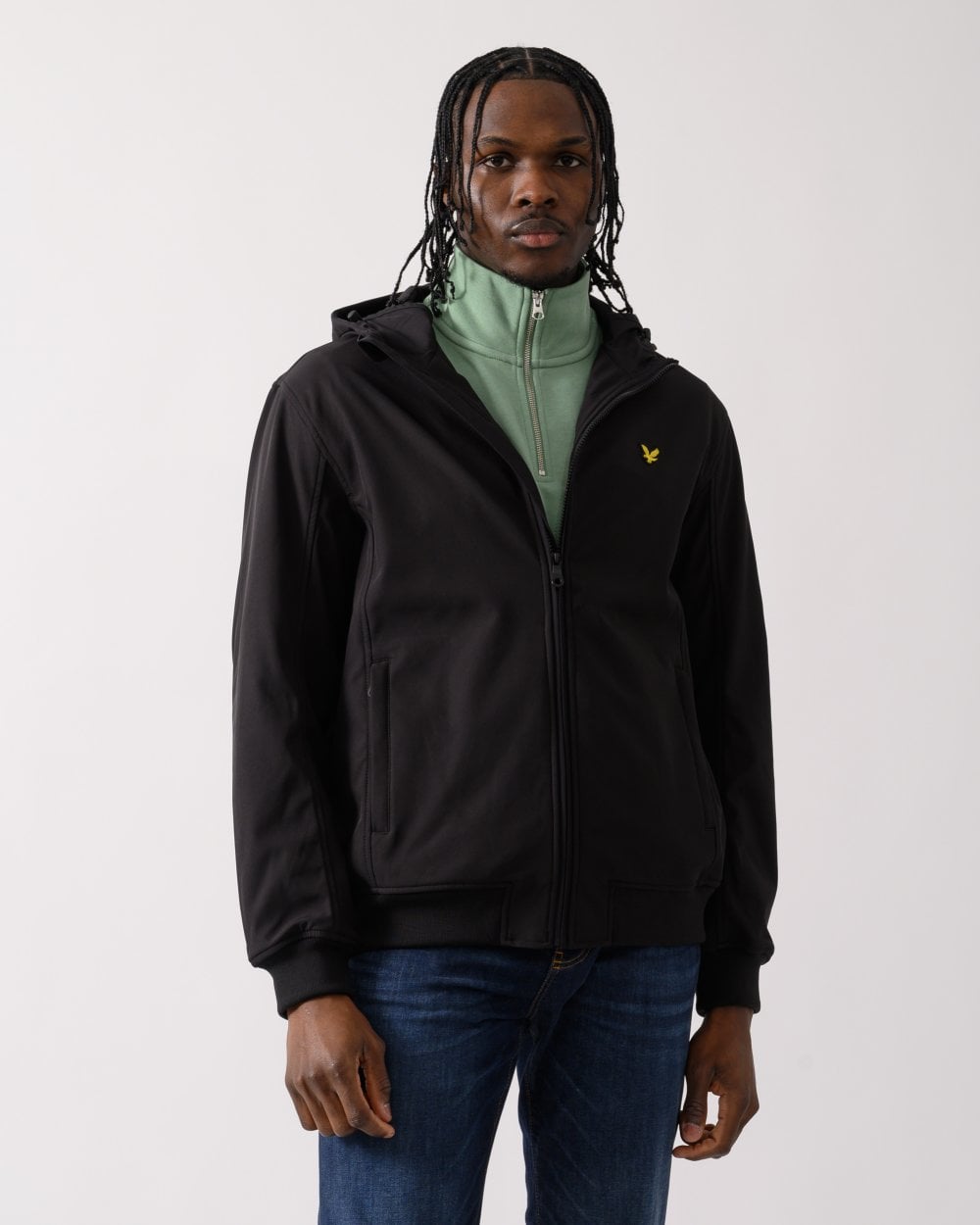 Lyle & Scott Lyle & Scott Mesh Back Softshell Mens Jacket