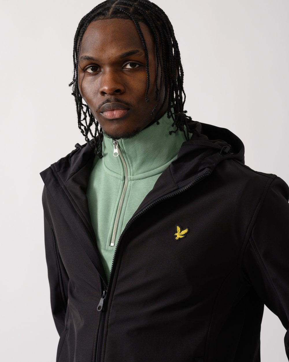 Lyle & Scott Lyle & Scott Mesh Back Softshell Mens Jacket