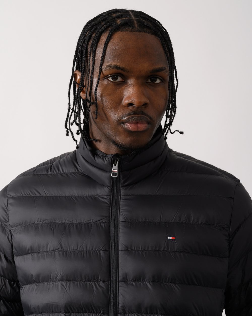 Tommy Hilfiger Core Packable Recycled Mens Jacket - Black