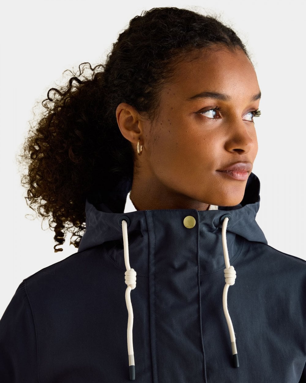 Joules Portwell Womens Raincoat - Navy