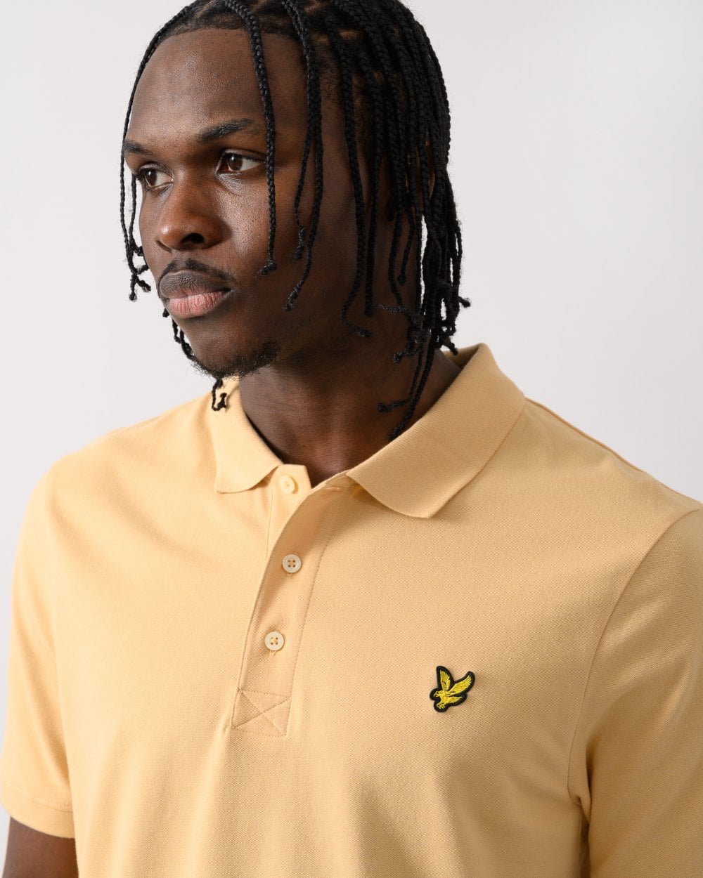 Lyle & Scott Plain Mens Polo Shirt SP400VOG - X596 Sherbet