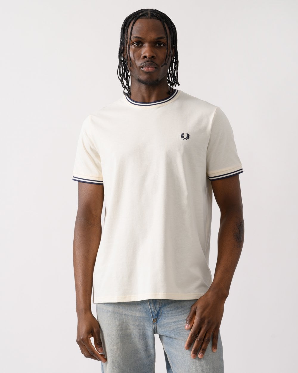 Fred Perry Mens Twin Tipped T-Shirt