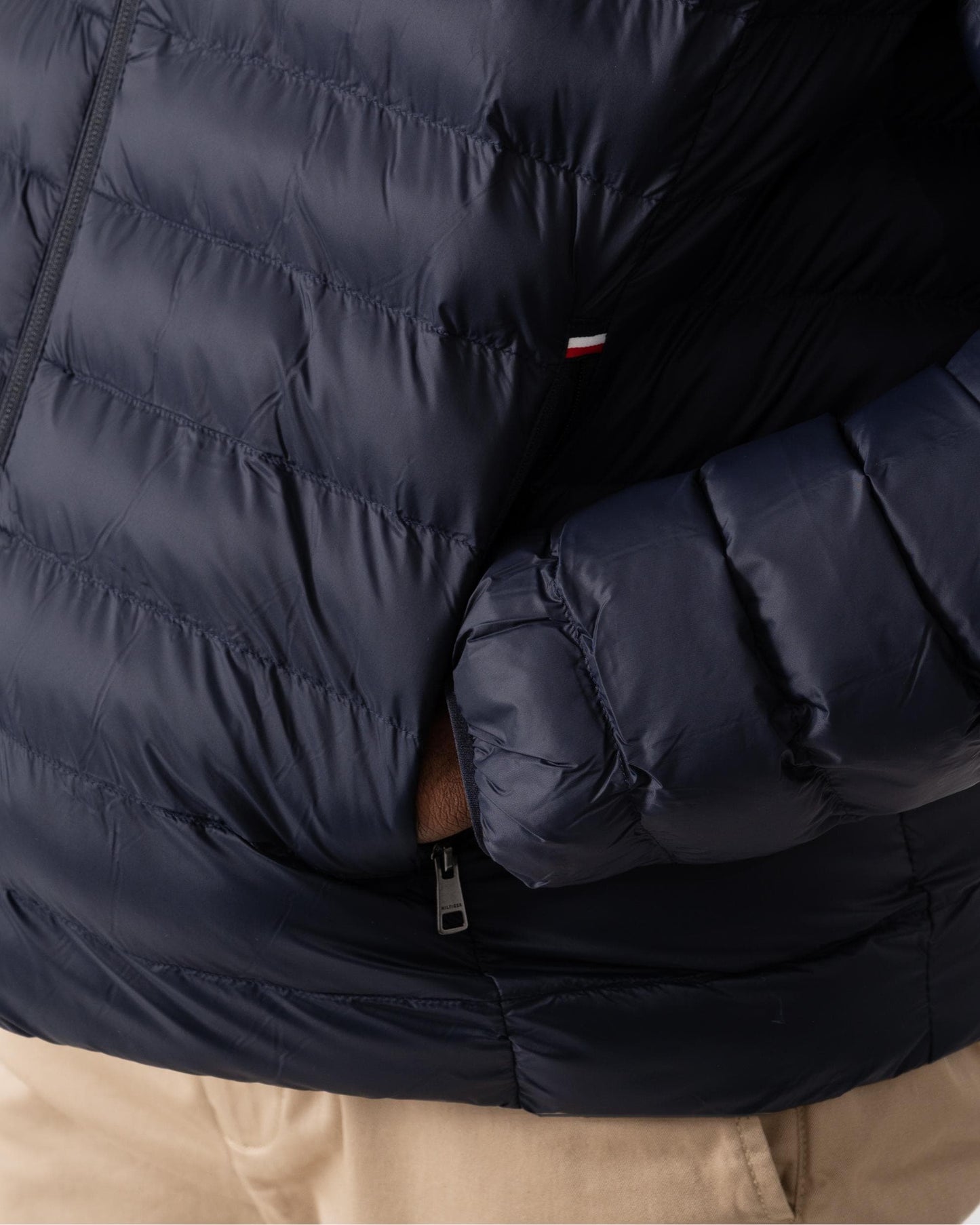 Tommy Hilfiger Core Packable Recycled Mens Jacket - Desert Sky