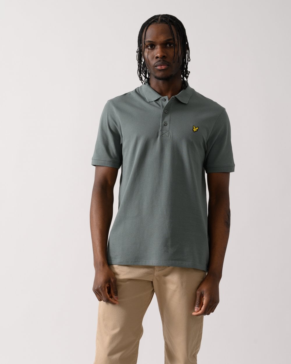 Lyle & Scott Plain Mens Polo Shirt SP400VOG