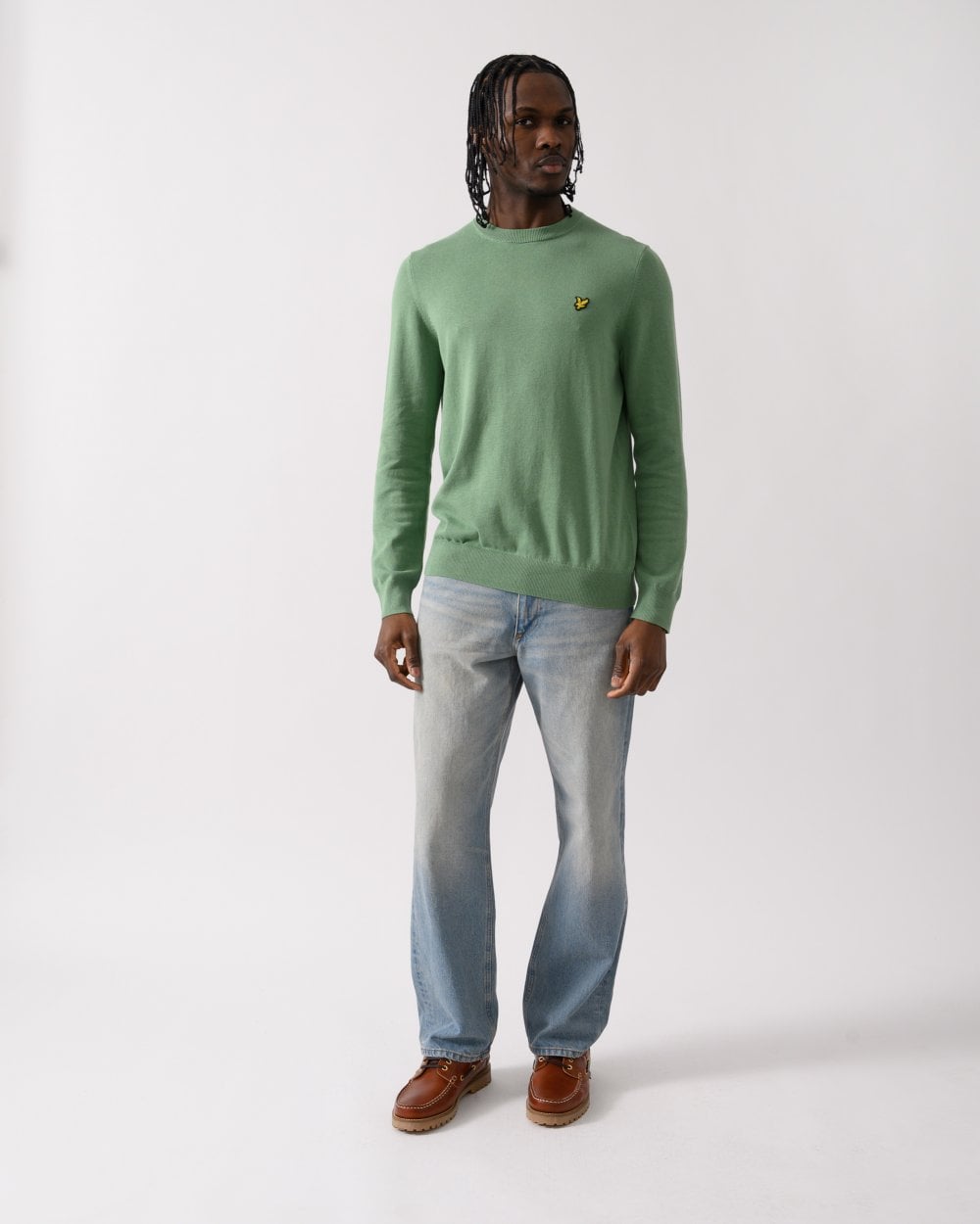 Lyle & Scott Lyle & Scott Cotton Crew Neck Mens Jumper