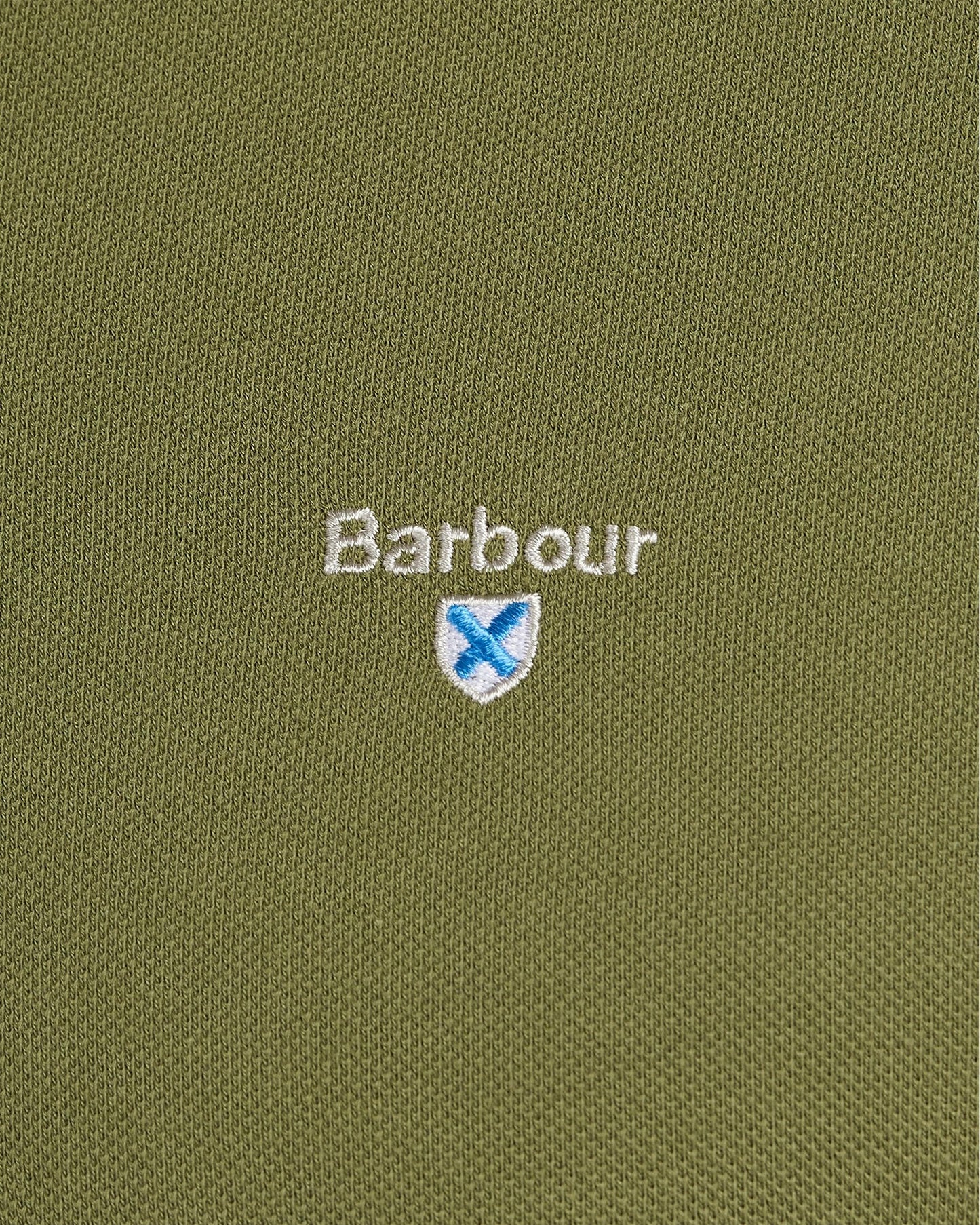 Barbour Tartan Pique Mens Polo S/S 25 - Burnt Olive
