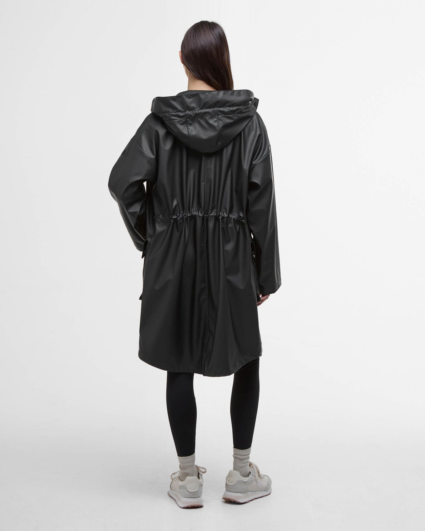 Barbour International Atlas Womens Showerproof Jacket - Black