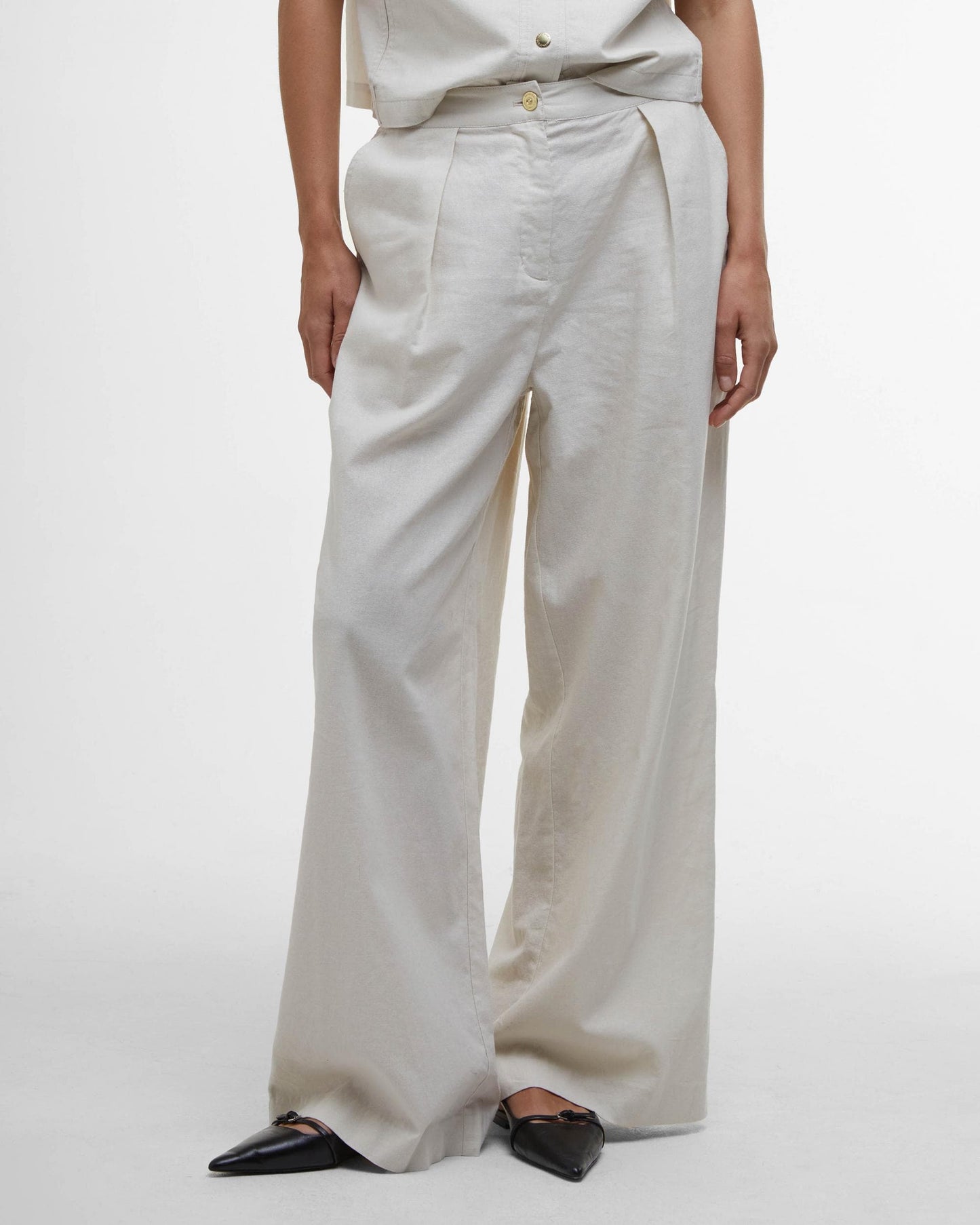 Barbour International Riley Womens Trousers - Light Stone