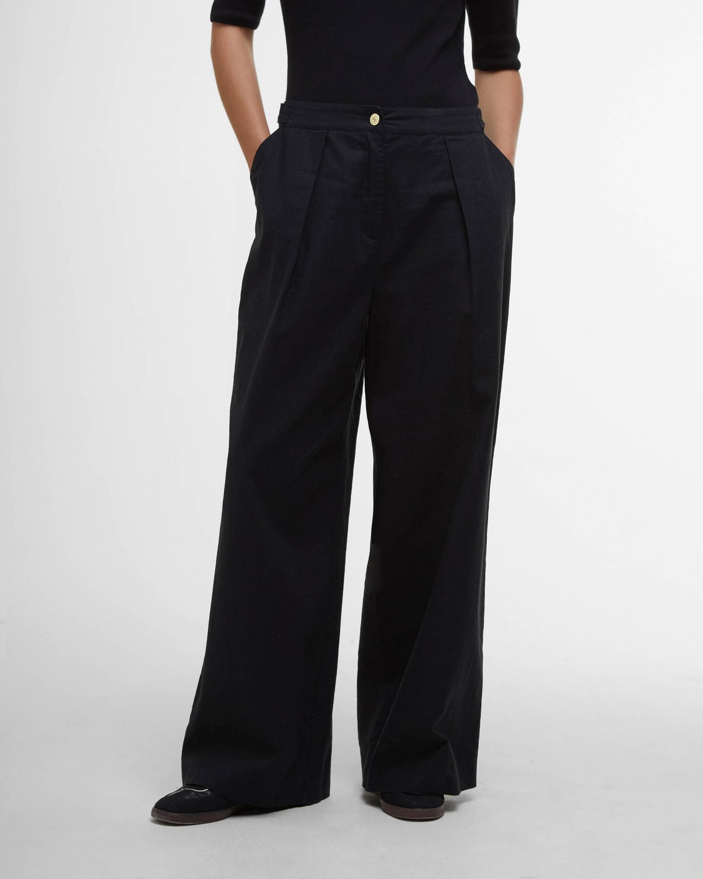 Barbour International Riley Womens Trousers - Black