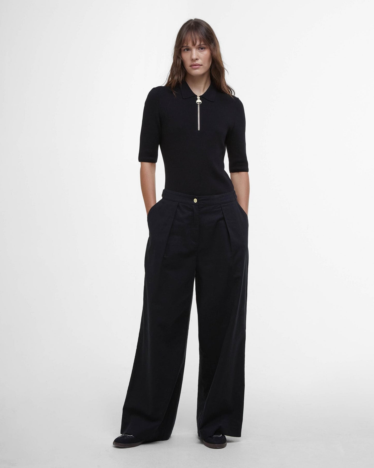Barbour International Riley Womens Trousers - Black