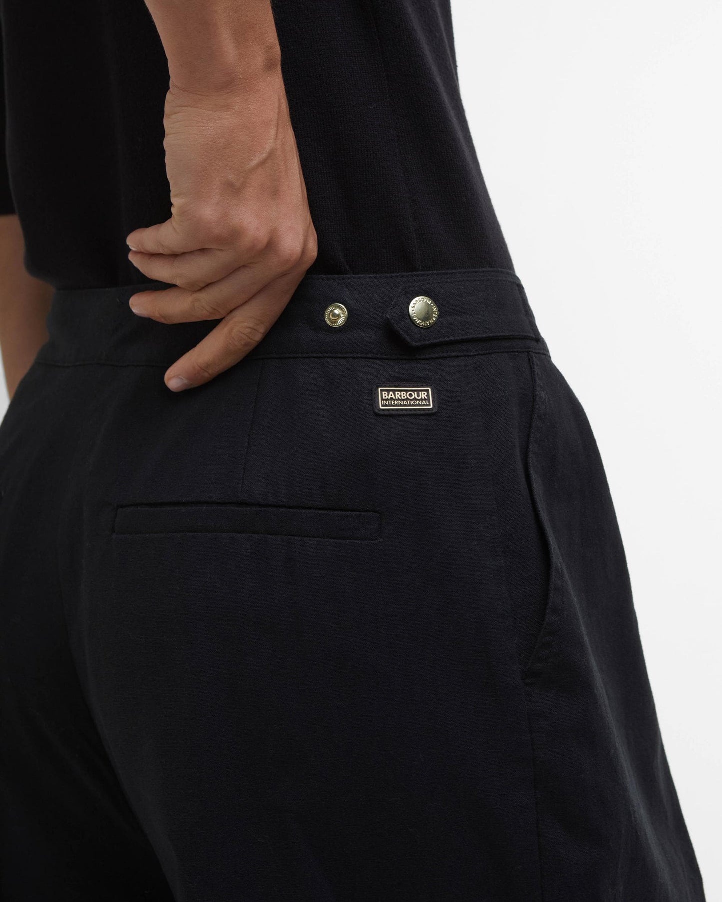 Barbour International Riley Womens Trousers - Black