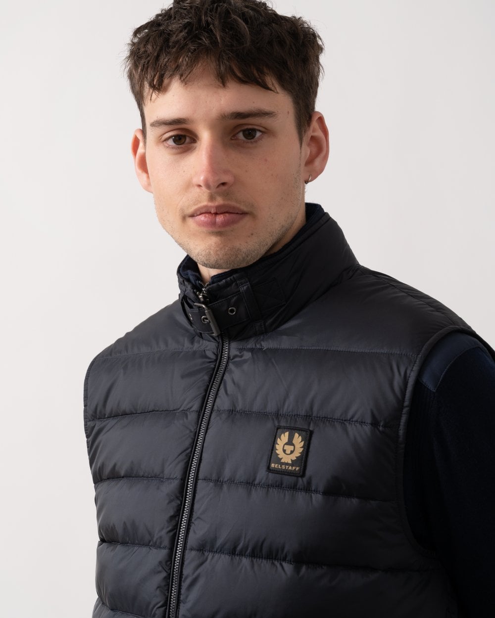 Belstaff Mens Circuit Gilet - Dark Ink