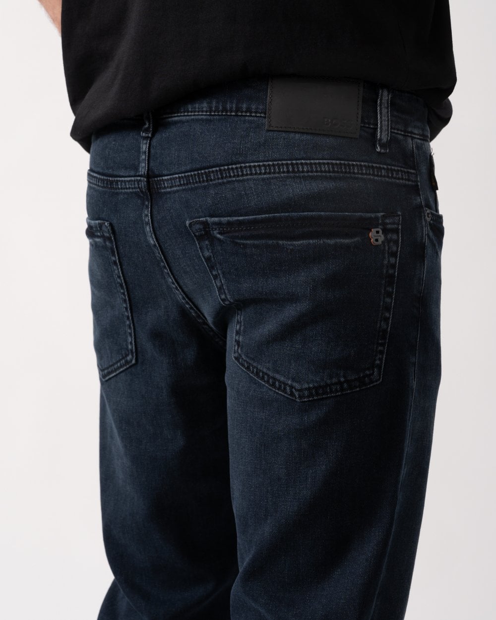 BOSS Orange BOSS Orange RE.MAINE BO Mens Dark Blue Jeans 50532541