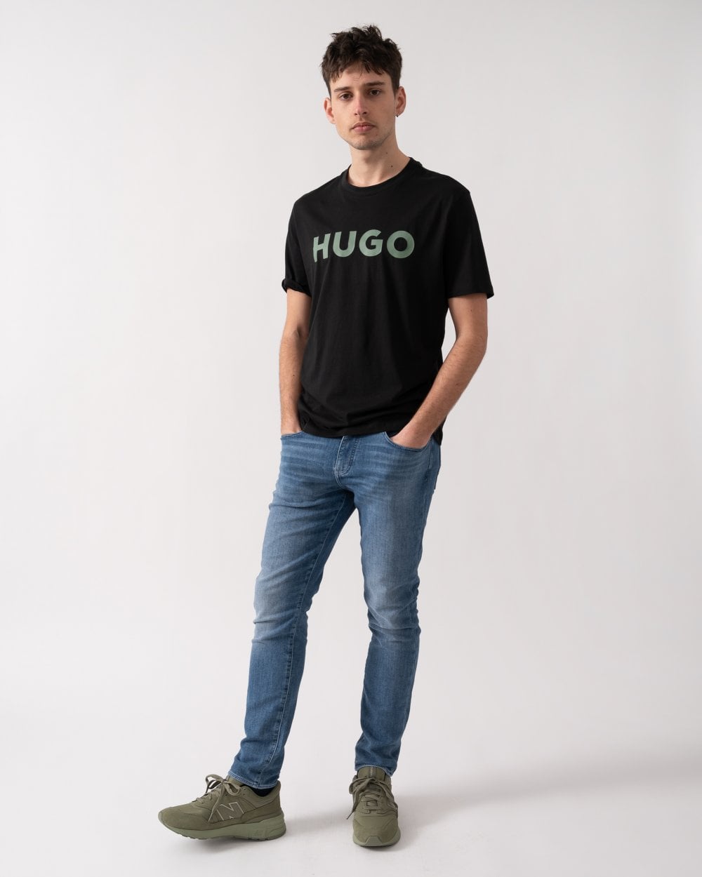 HUGO Dulivio Mens T-Shirt - Black 005