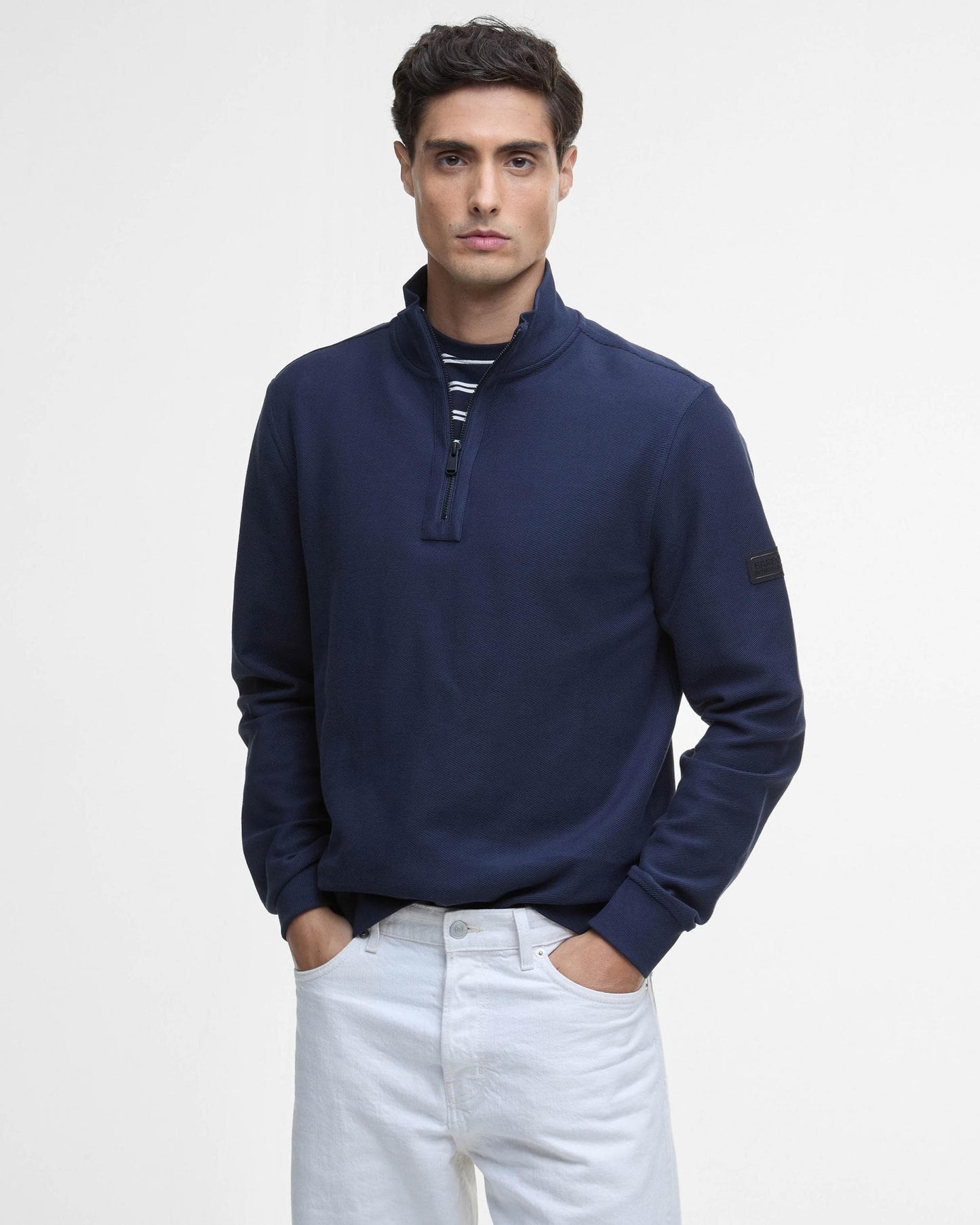 Barbour International Barbour International Samuel Mens Funnel Neck Sweatshirt