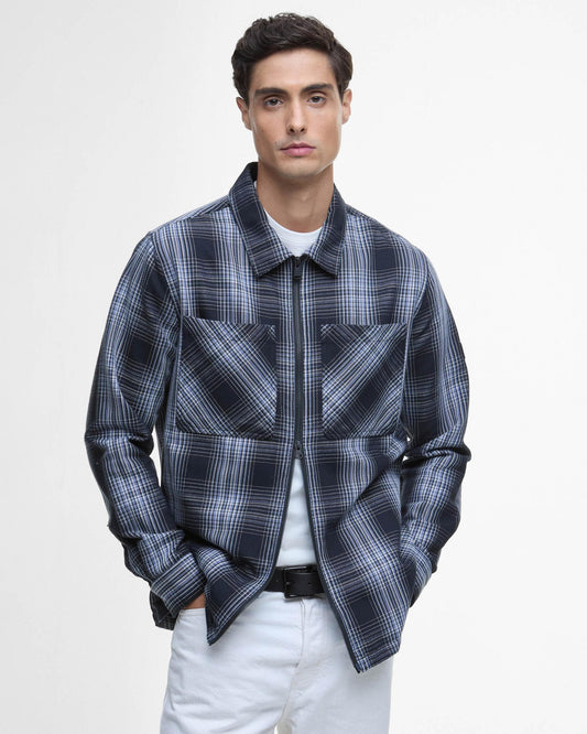 Barbour International Barbour International Arne Check Mens Overshirt