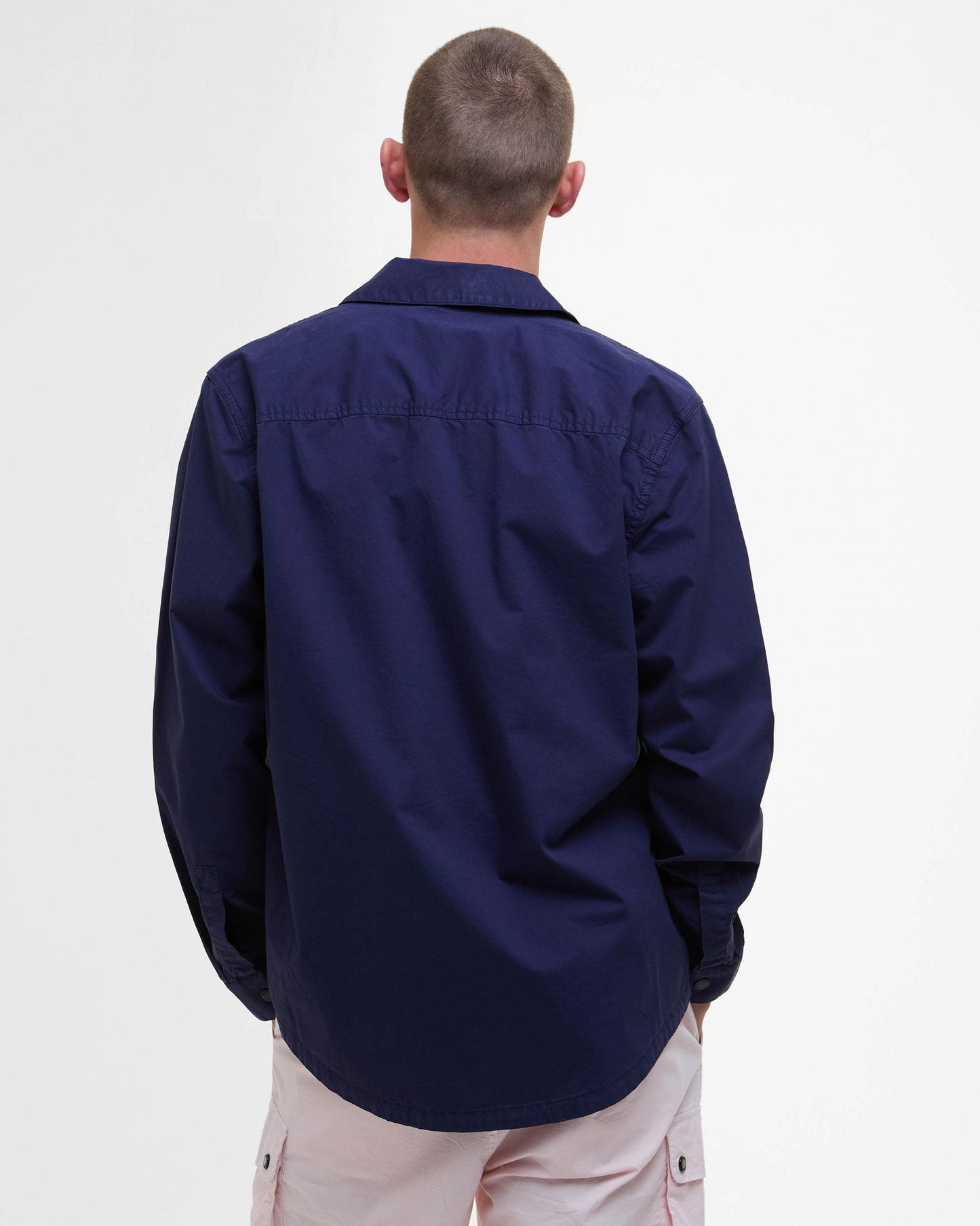 Barbour International Hayden Mens Overshirt - Midnight Blue