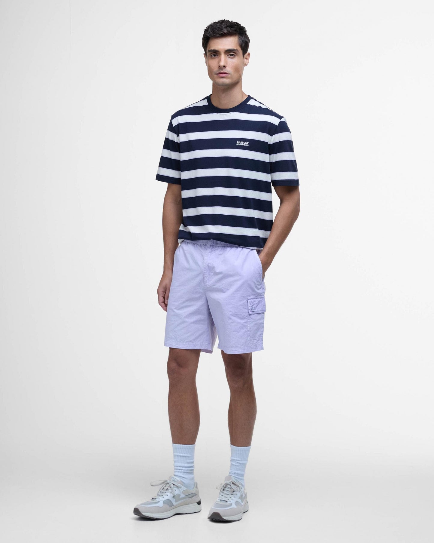 Barbour International Kenneth Mens Short - Thistle