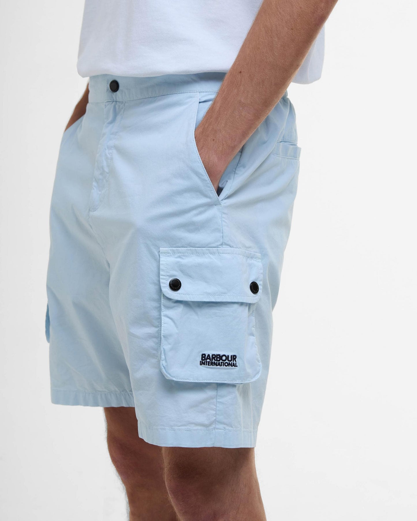 Barbour International Hayden Mens Shorts - Ice Water