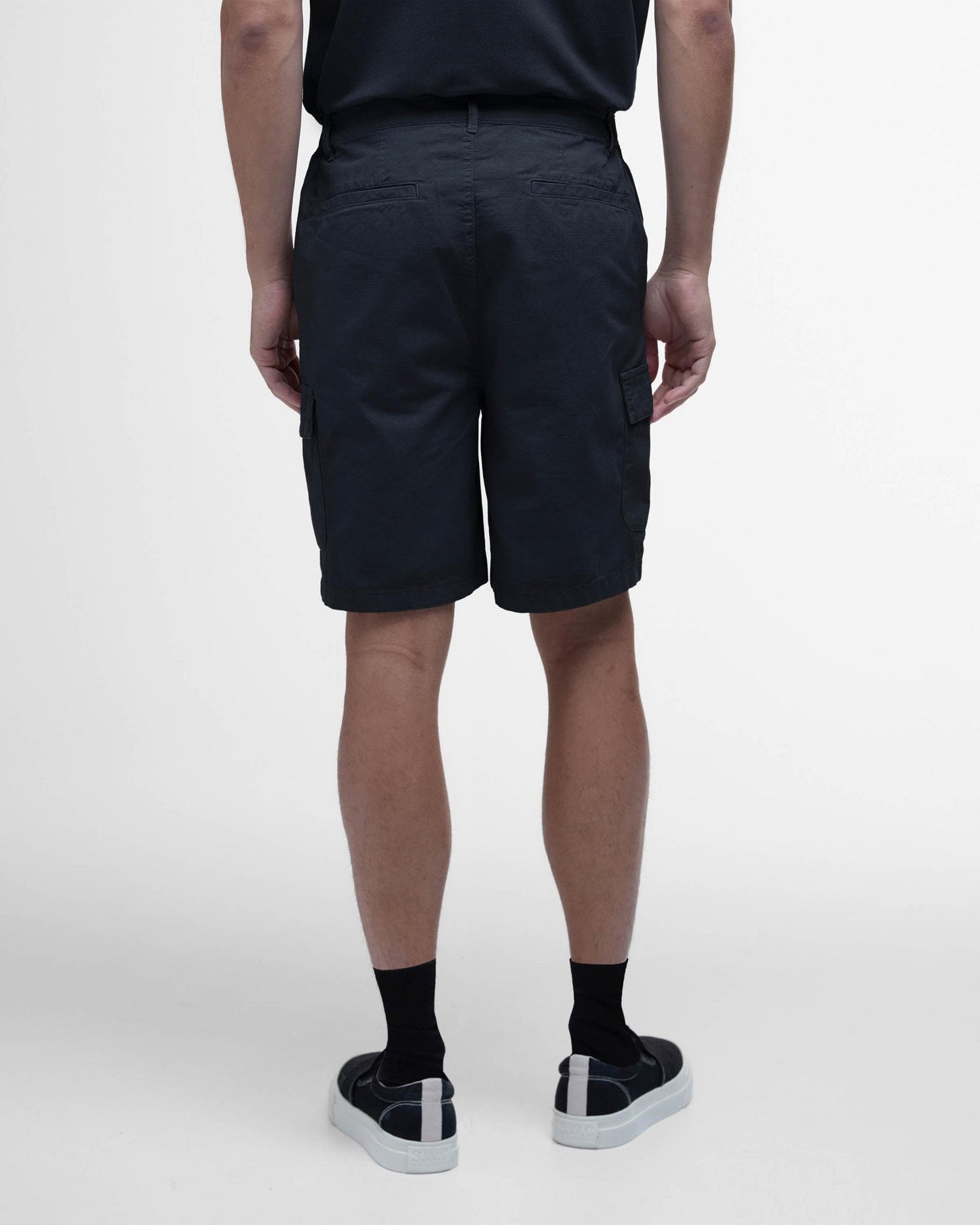 Barbour International Mens Ripstop Shorts - Black